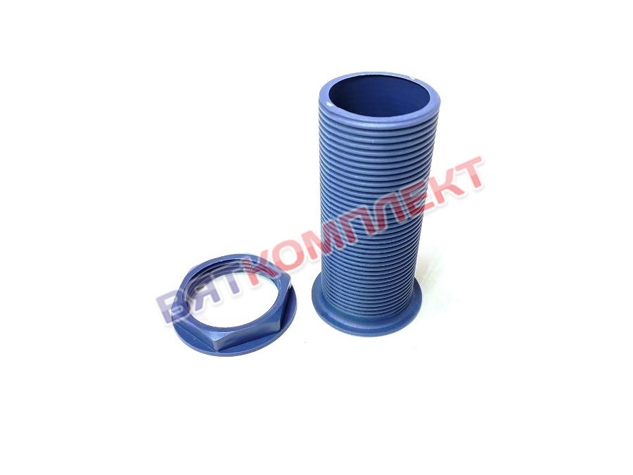 Патрубок пласт. 1-1/4GAS+гайка накидная MM40X95 Saturn