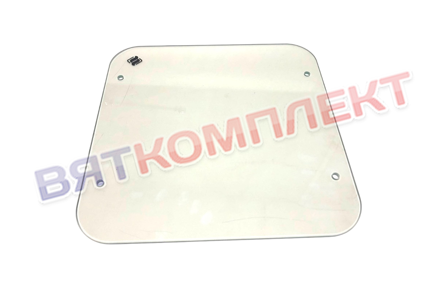 Стекло ПКА6-13П.384.11.00.002-01 6М1 Ral 9007 .(435*435)