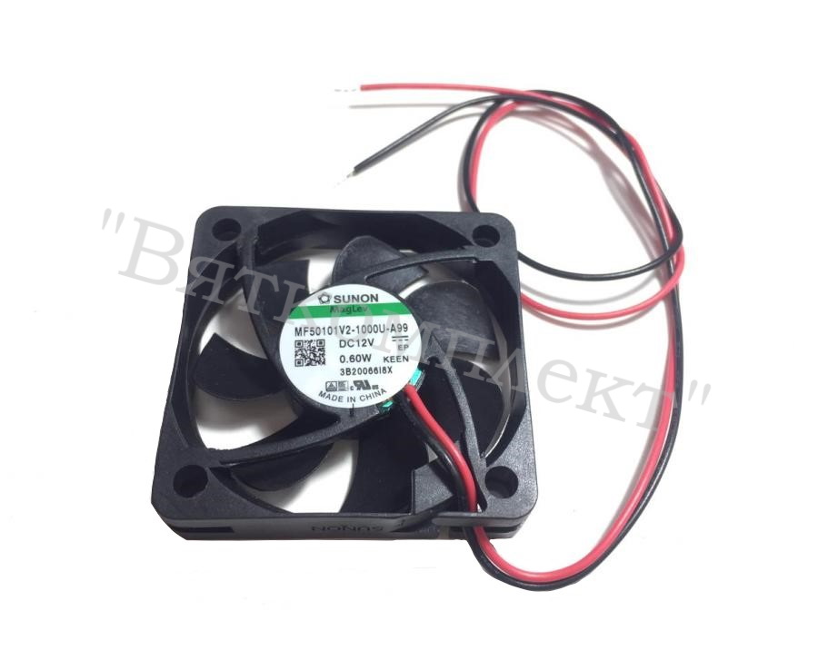 Вентилятор осевой 50х10  MF 50101V2-1000U-A99 Sunon (12V)
