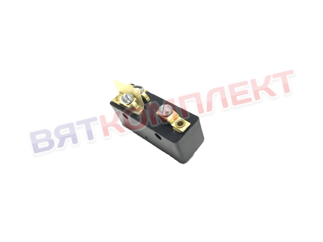 Микропереключатель МП-2101 исп.3 под винт ON-(ON) кнопка 16A/660V; 3 pin