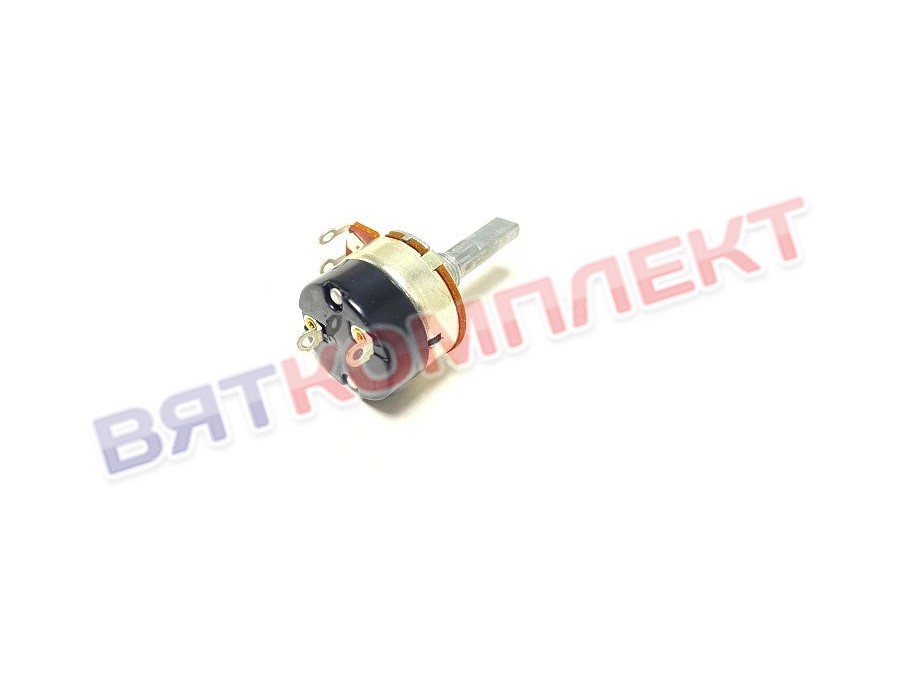 Резистор переменный с выключателем 24S1-B20K, L25F, 20 кОм