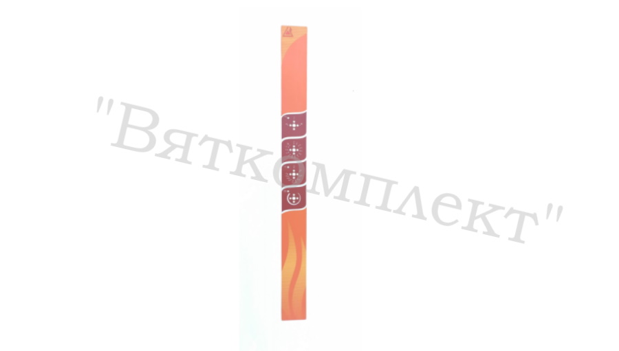 Наклейка Панель приборная PI-910Ri 1120.40.003 на шкаф пекарский