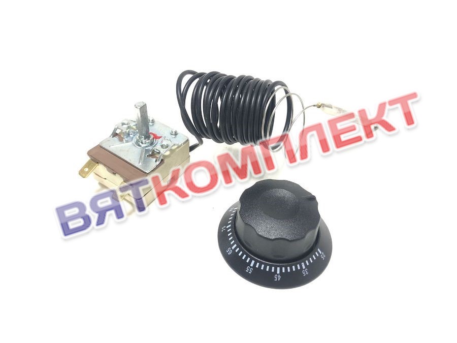 Термостат водонагревателя 20A/250V/1,7 m/20mm/ 30-85°С (аналог 55.13014.260)