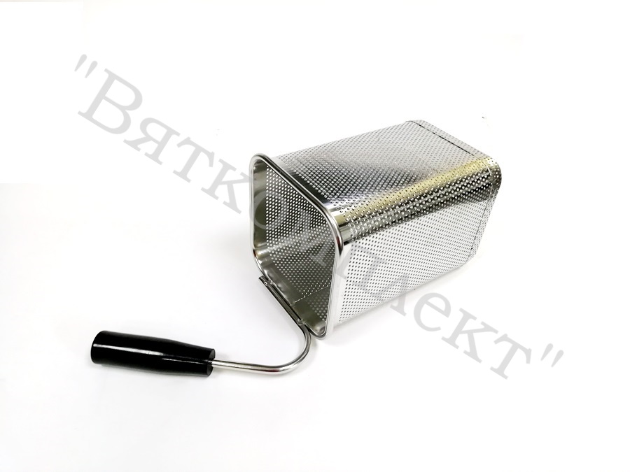 Корзина GN 1/6-203 для ЭВК, правая ручка, нерж.