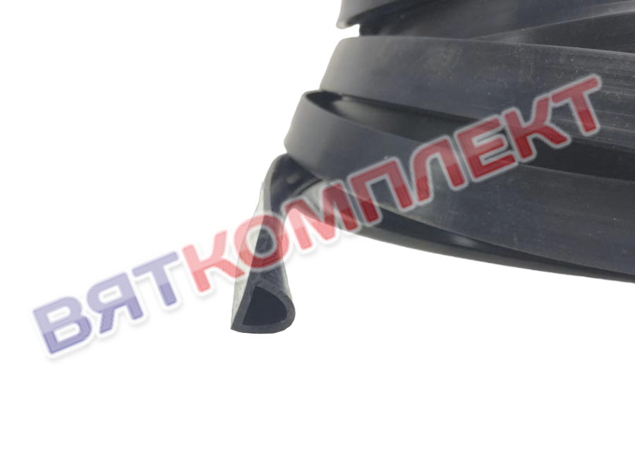 Уплотнитель силиконовый-II-732-П-60 черный