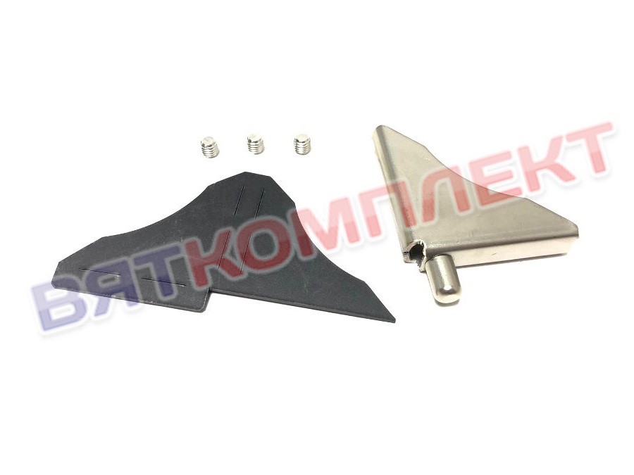 Петля верхняя с крепежом для внутреннего стекла UNOX KCR1085A