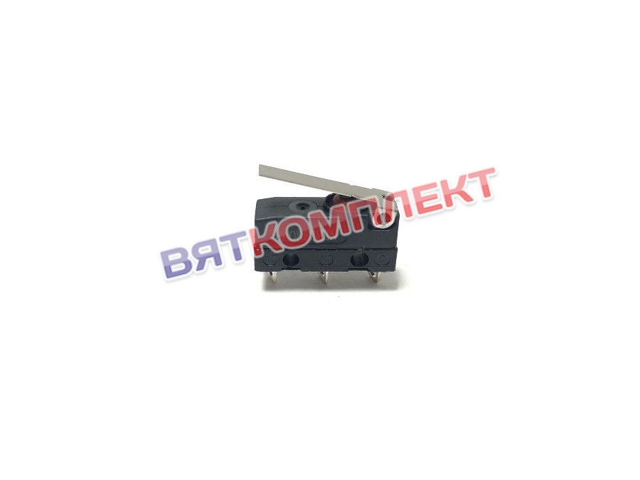 Микровыключатель WP1-2S1-11-111 (M12) ON-(ON) 250V 5A рычажного типа (аналог SM5-02N-38G 250B 5A ON)