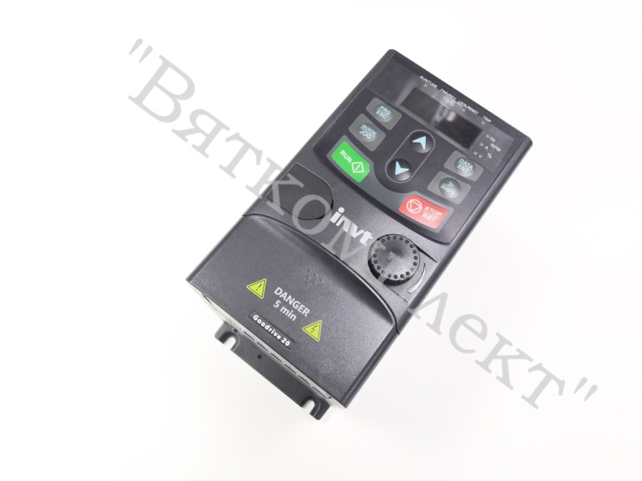 Инвертор GD20‐0R7G‐S2 0,75 кВт, 220В