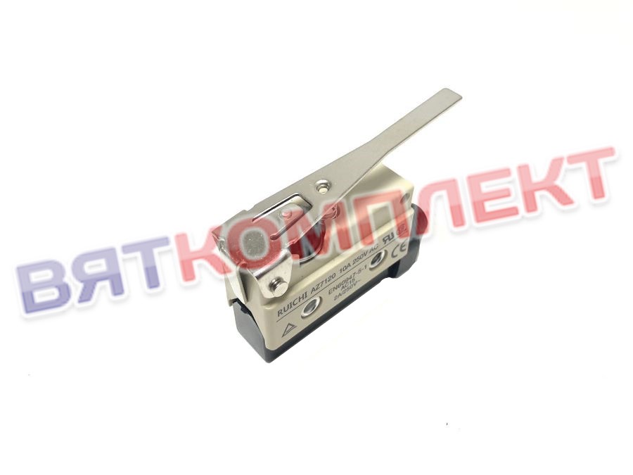 Концевой переключатель AZ-7120 рычаг пластина 10A/250V; 3 pin
