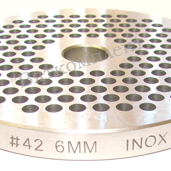Решетка к мясорубке TJ42 6 мм - 42.006