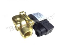 Клапан электромагнитный 2W3115 220V (клапан соленоидный ZE-16, 220В ) с кронштейном 
