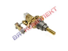 Кран газовый 21S M9x1 ГЛК-40Н в сборе с регулируемым обводом (62200700)