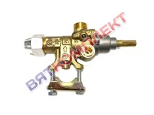 Кран газовый 21S M9x1 ГЛК-40Н в сборе с регулируемым обводом (62200700)