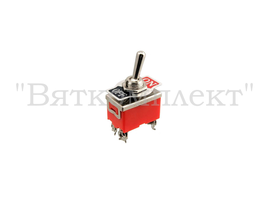 Тумблер KN-1221 ON-OFF с фиксацией 15A/250V